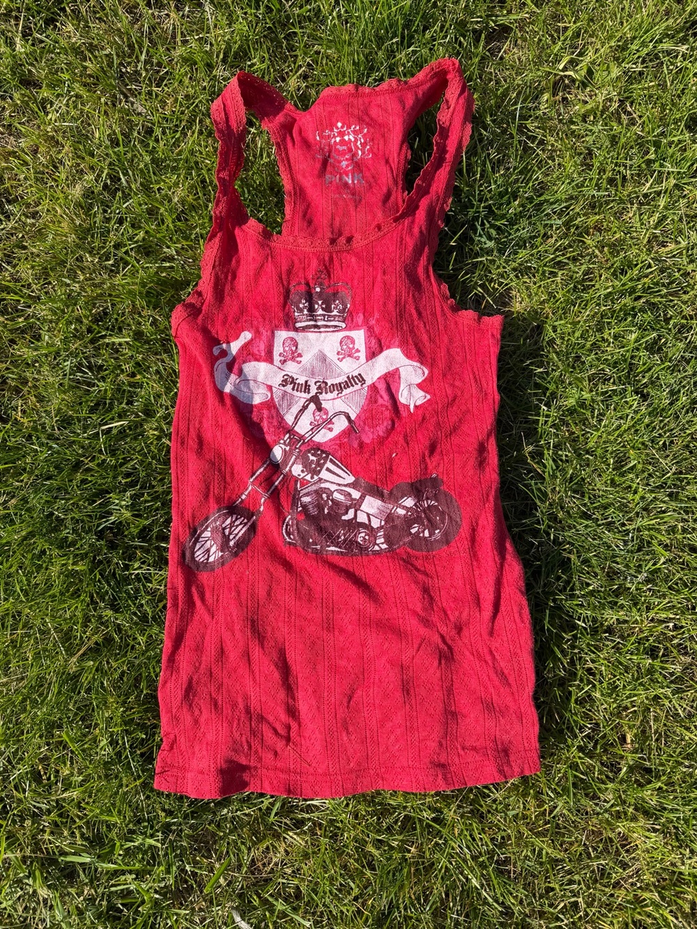 Vintage Victoria’s Secret rare motorcycle cami top Size XS
